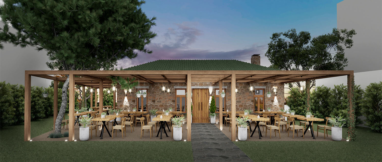 Proposal for a restaurant in Panorama, Thessaloniki 2
