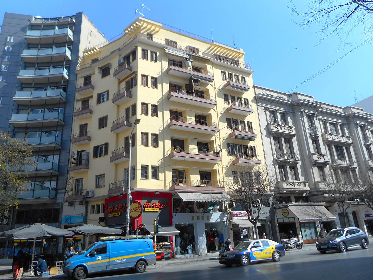 Επισκευή διατηρητέου κτιρίου στη Θεσσαλονίκη από τον Χρήστο Αυγερινό.